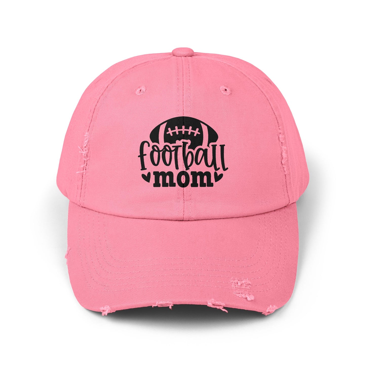 Football Mom Distressed Cap