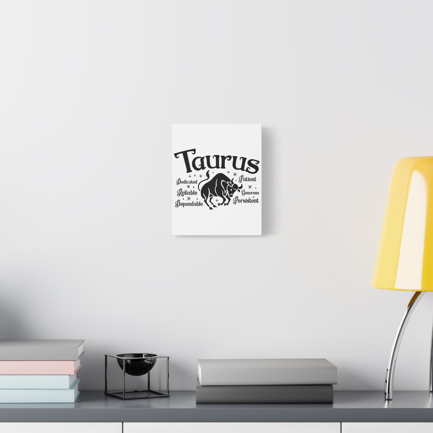 Taurus Matte Canvas, Stretched, 1.25"