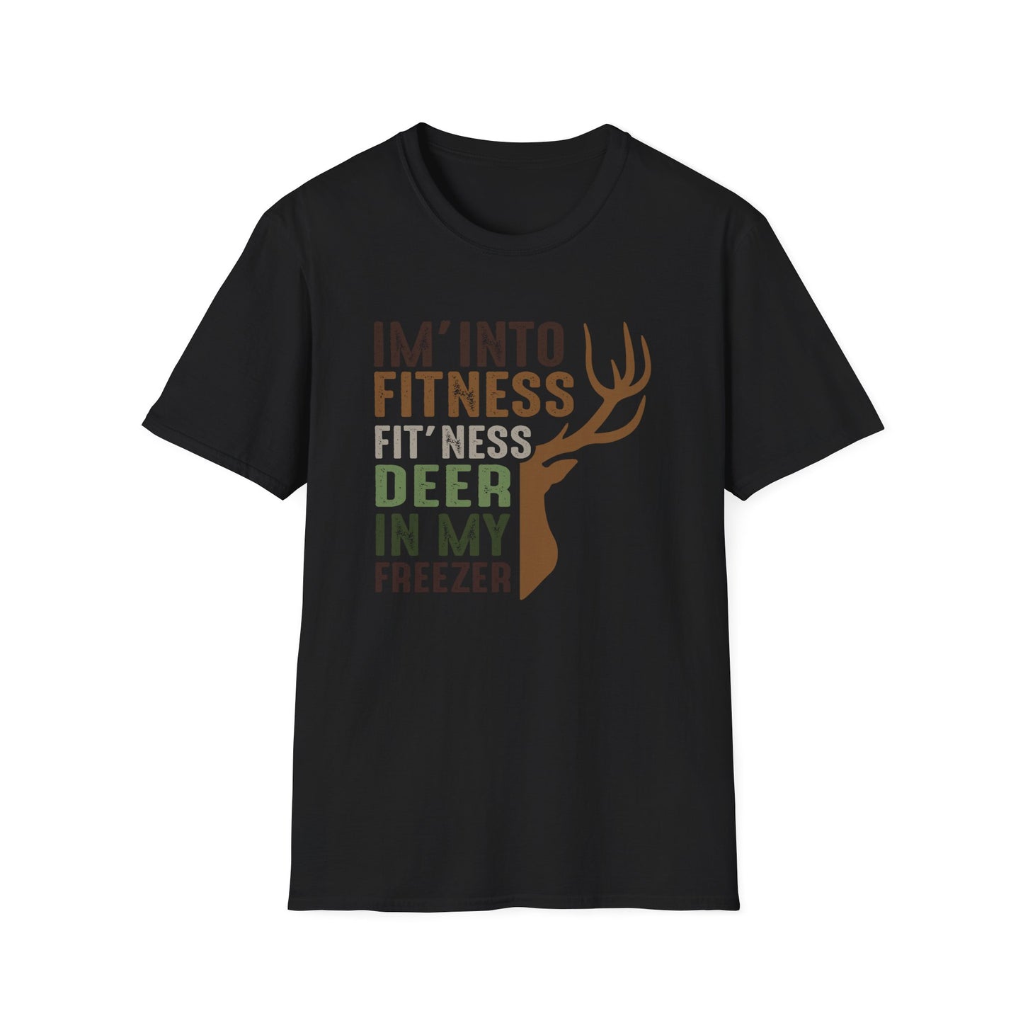 Funny Deer Fitness T-Shirt