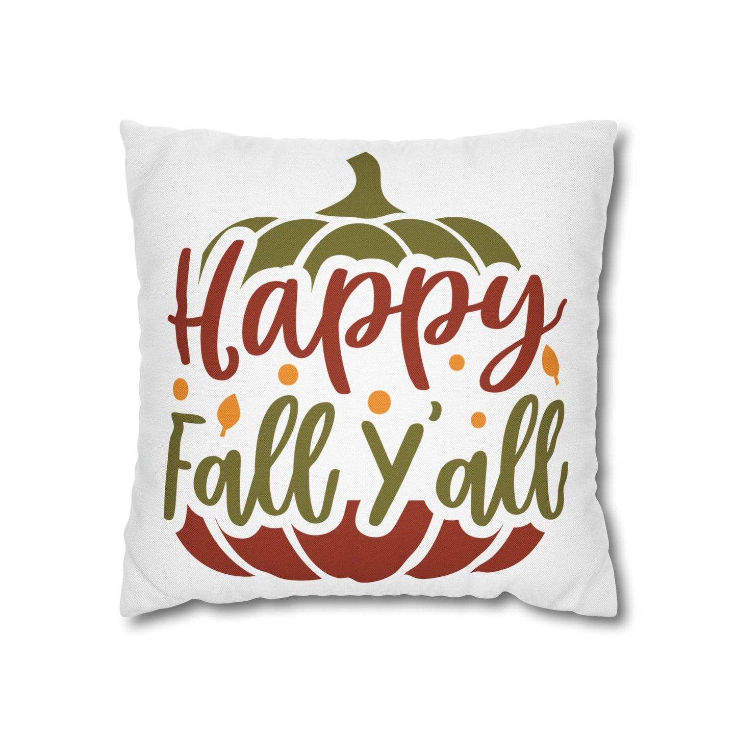 Double Sided Fall/ Thanksgiving Decorative Pillowcase