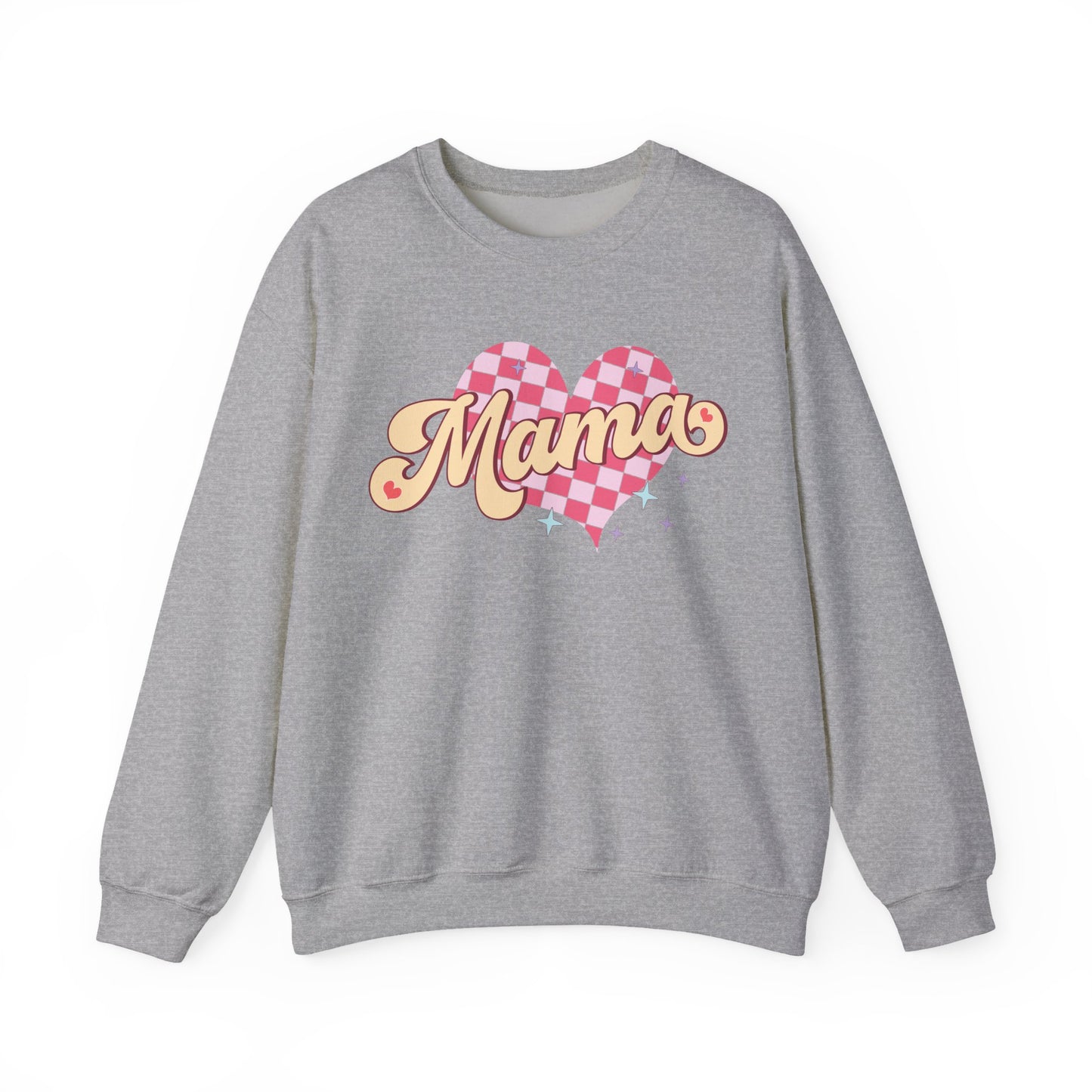Mama Heart Crewneck Sweatshirt