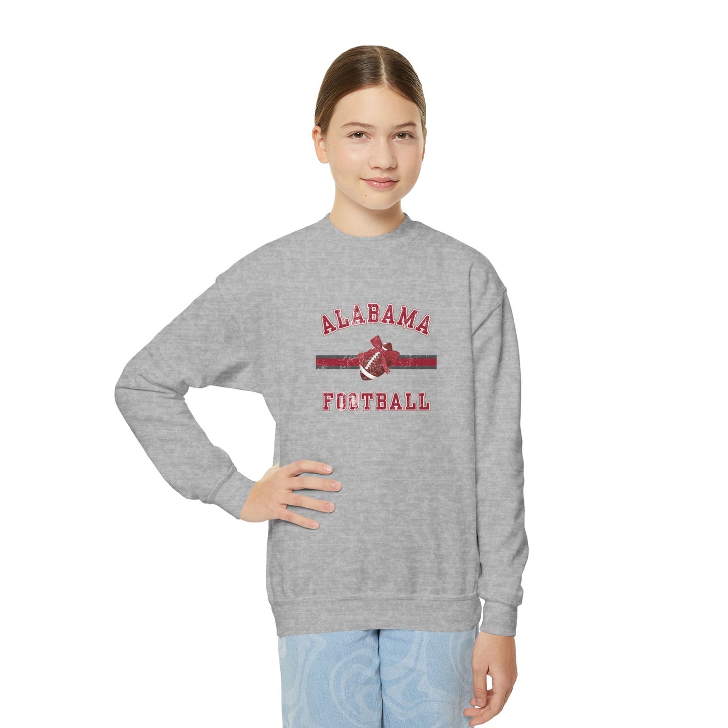 Alabama Football Youth Crewneck Sweatshirt