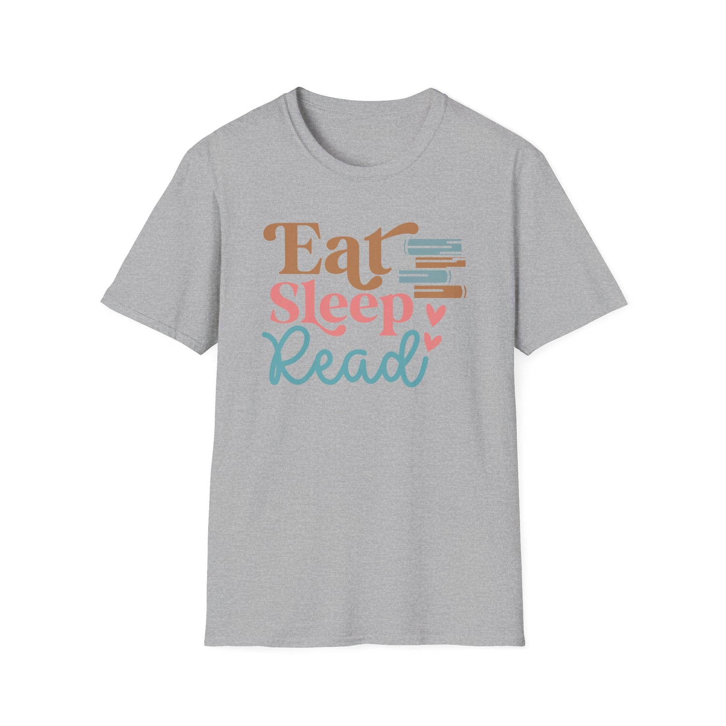 Eat Sleep Read Unisex Softstyle T-Shirt