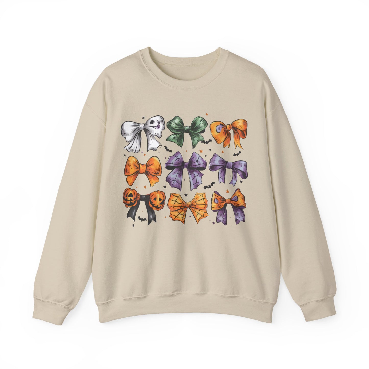 Halloween Bow Crewneck Sweatshirt