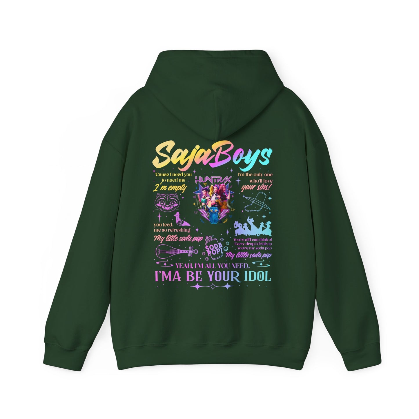 Kpop Demon Hunters Double Sided Hoodie