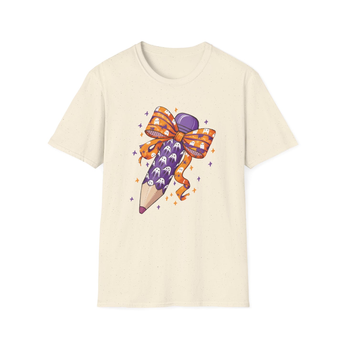 Halloween Bow Pencil T-Shirt