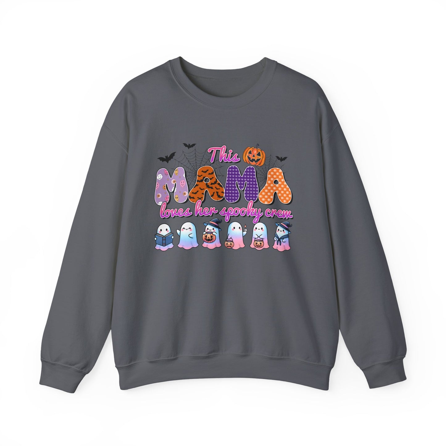 This Mama Loves Her Spooky Crew Sweatshirt