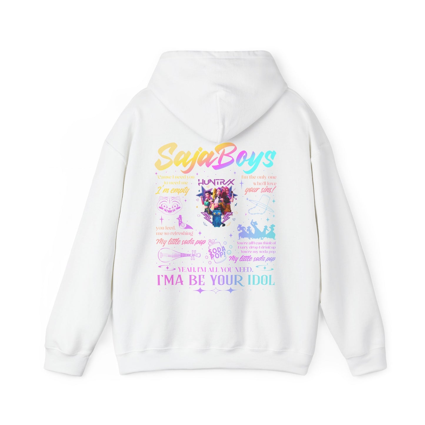 Kpop Demon Hunters Double Sided Hoodie