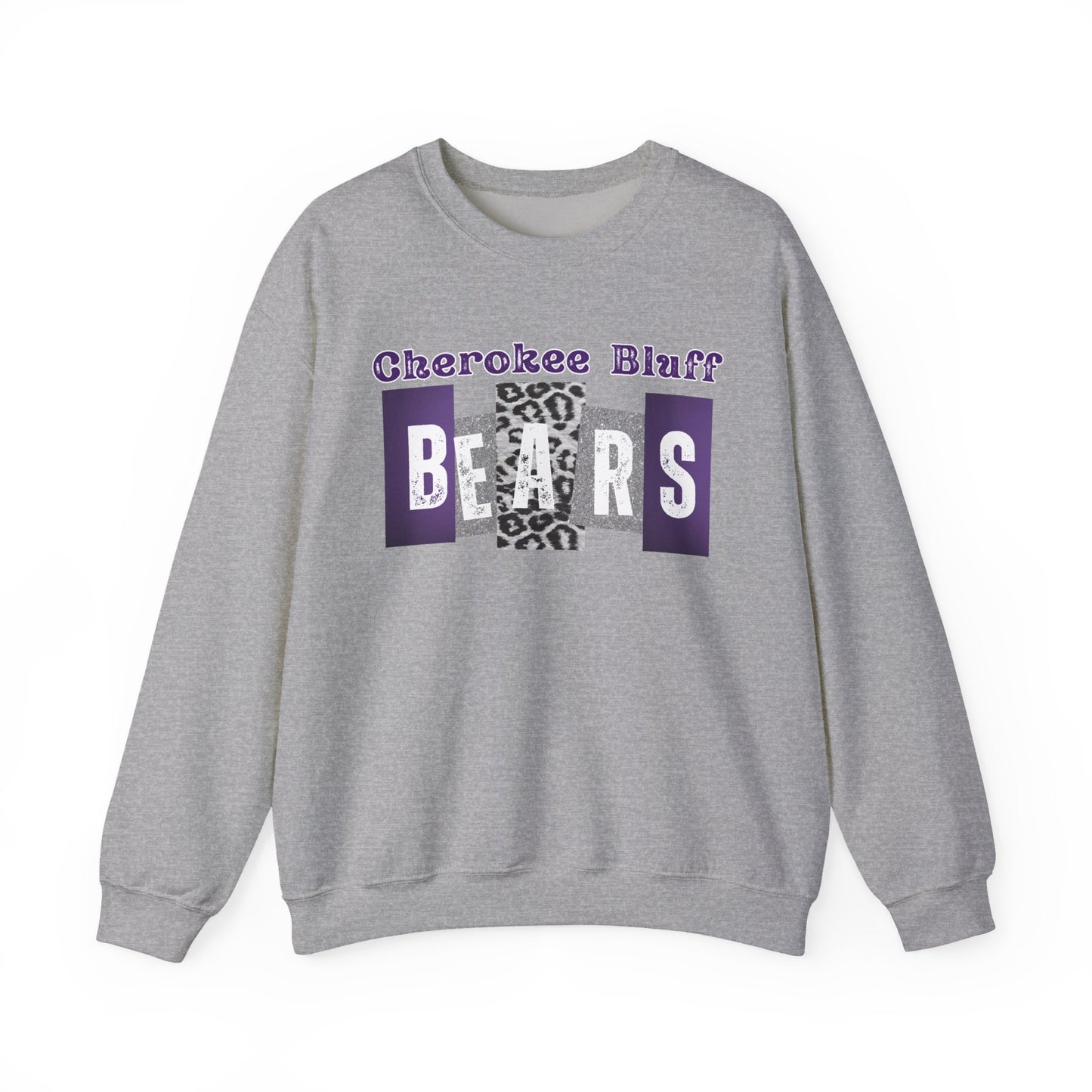 CB Bears Block Letters Crewneck Sweatshirt