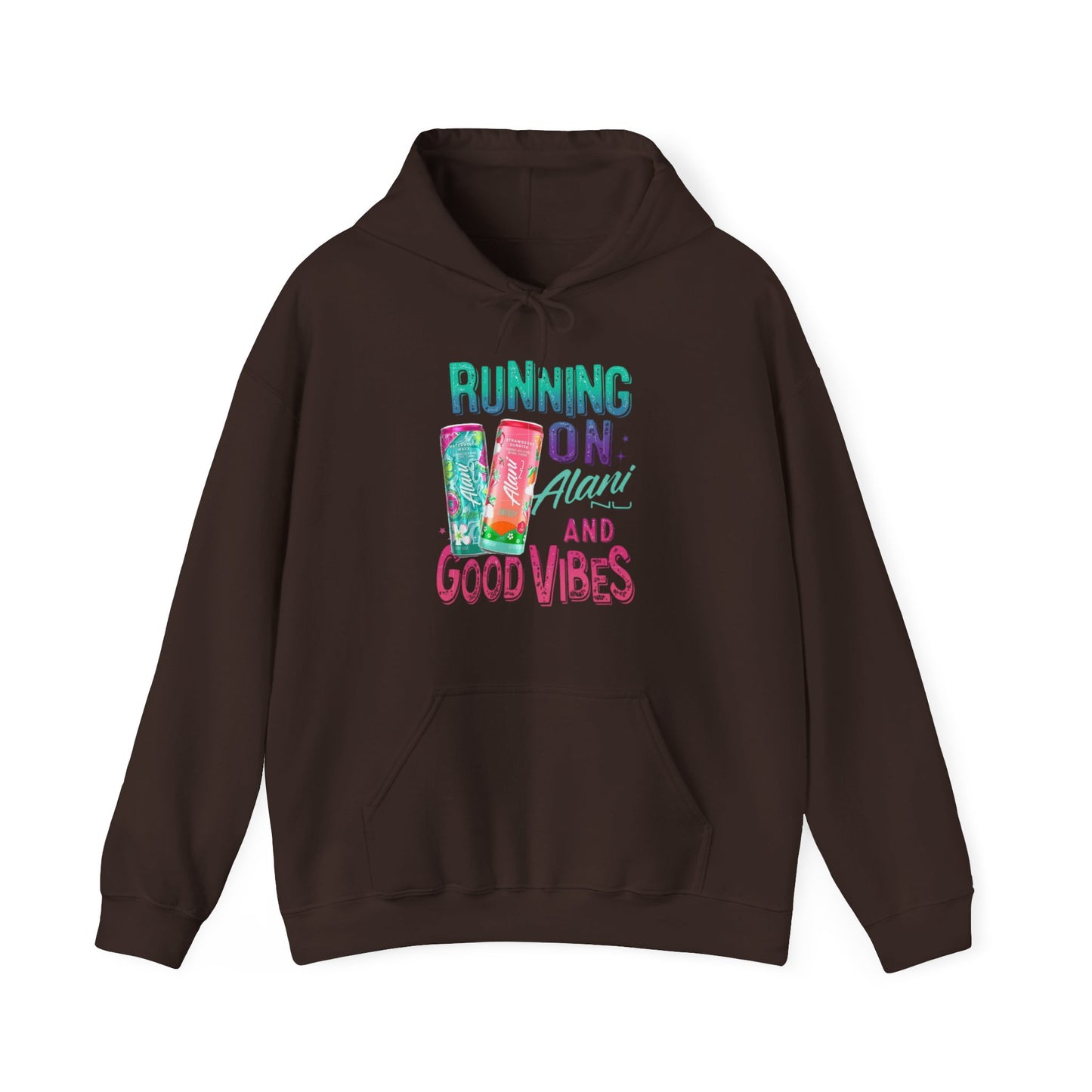Running on Alani and Good Vibes Hoodie
