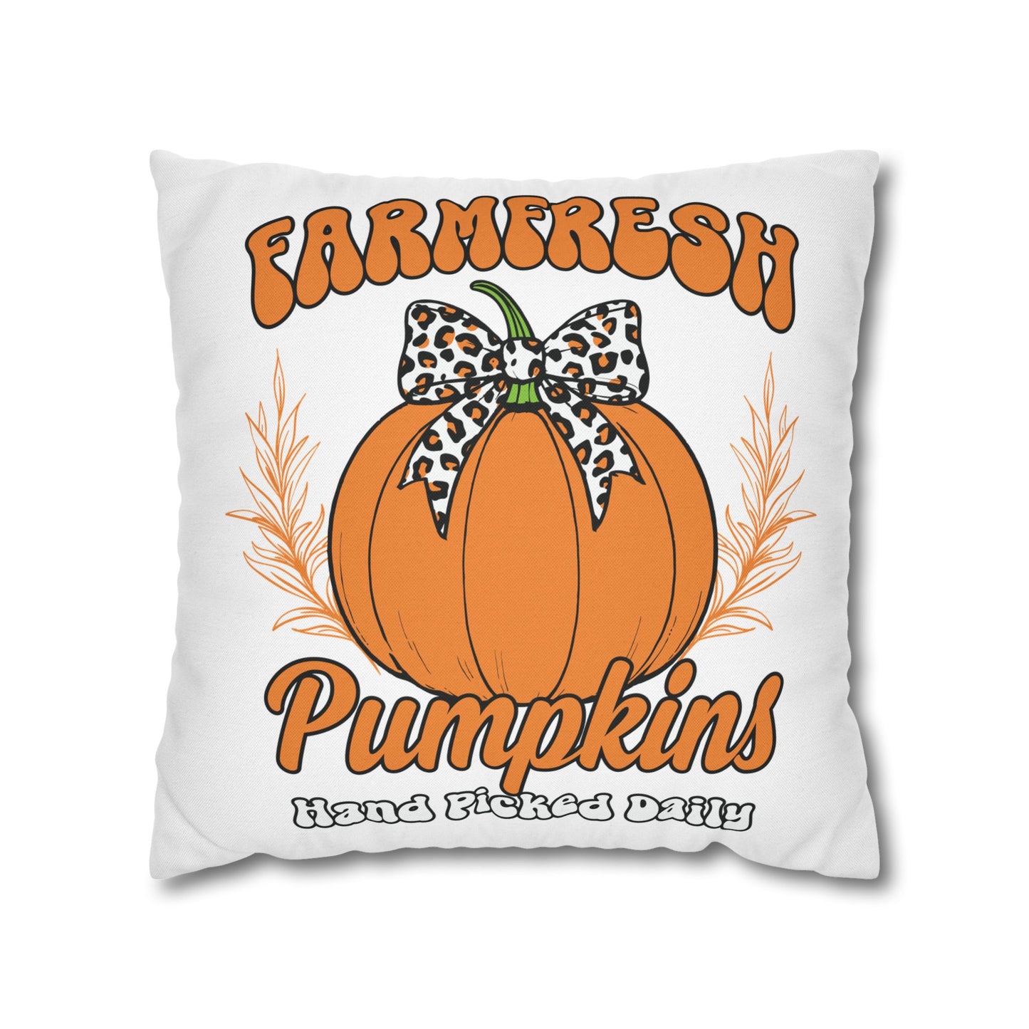 Double Sided Fall/Halloween Decorative Pillowcase