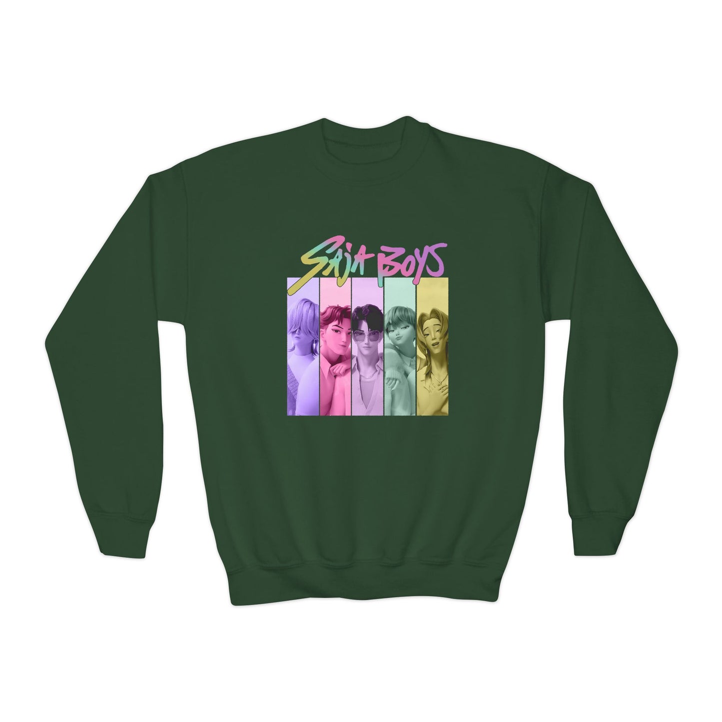 K-Pop Saja Boys Youth Crewneck Sweatshirt