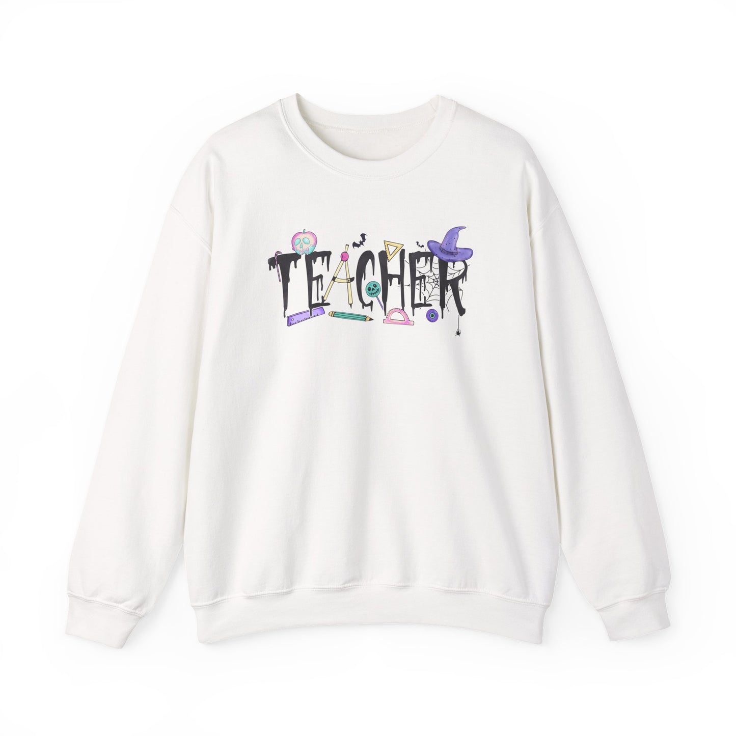 Halloween Teacher Crewneck Sweatshirt