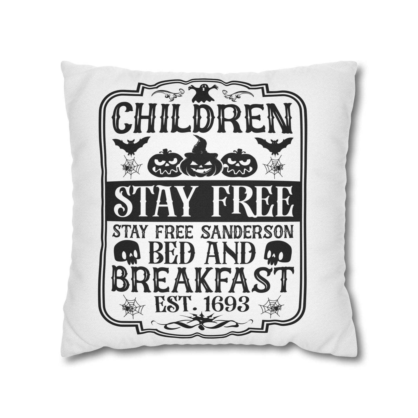 Double Sided Fall/Halloween Decorative Pillowcase