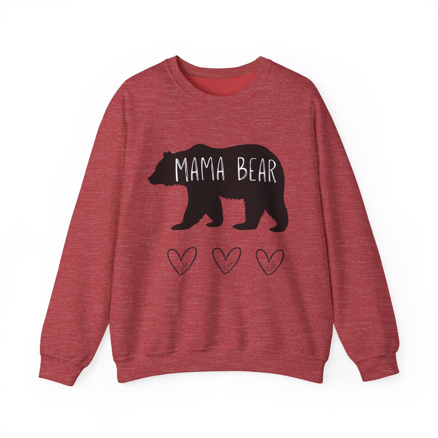 Personalized Mama Bear Crewneck Sweatshirt