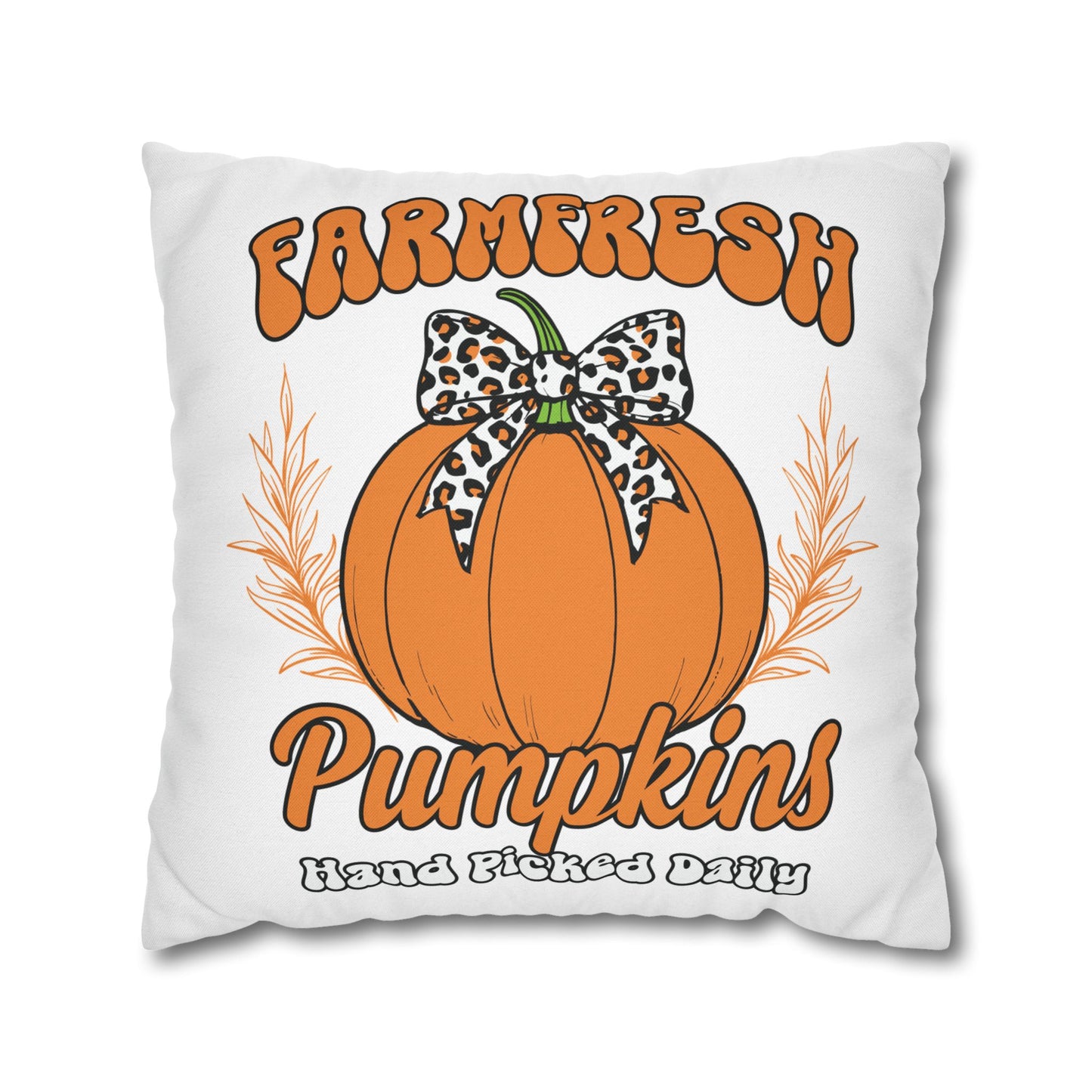 Double Sided Fall/Halloween Decorative Pillowcase