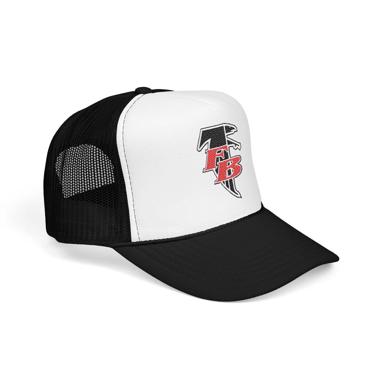 Embroidery Foam Trucker Hat, Sporty Casual Cap, Gift for Dad, Summer Style Hat, Outdoor Adventure Gear, Team Spirit Merchandise