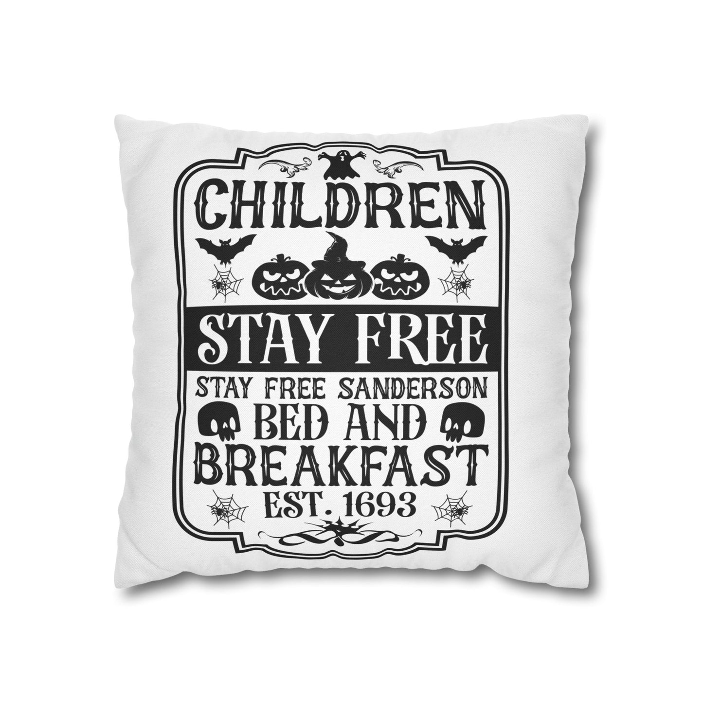 Double Sided Fall/Halloween Decorative Pillowcase