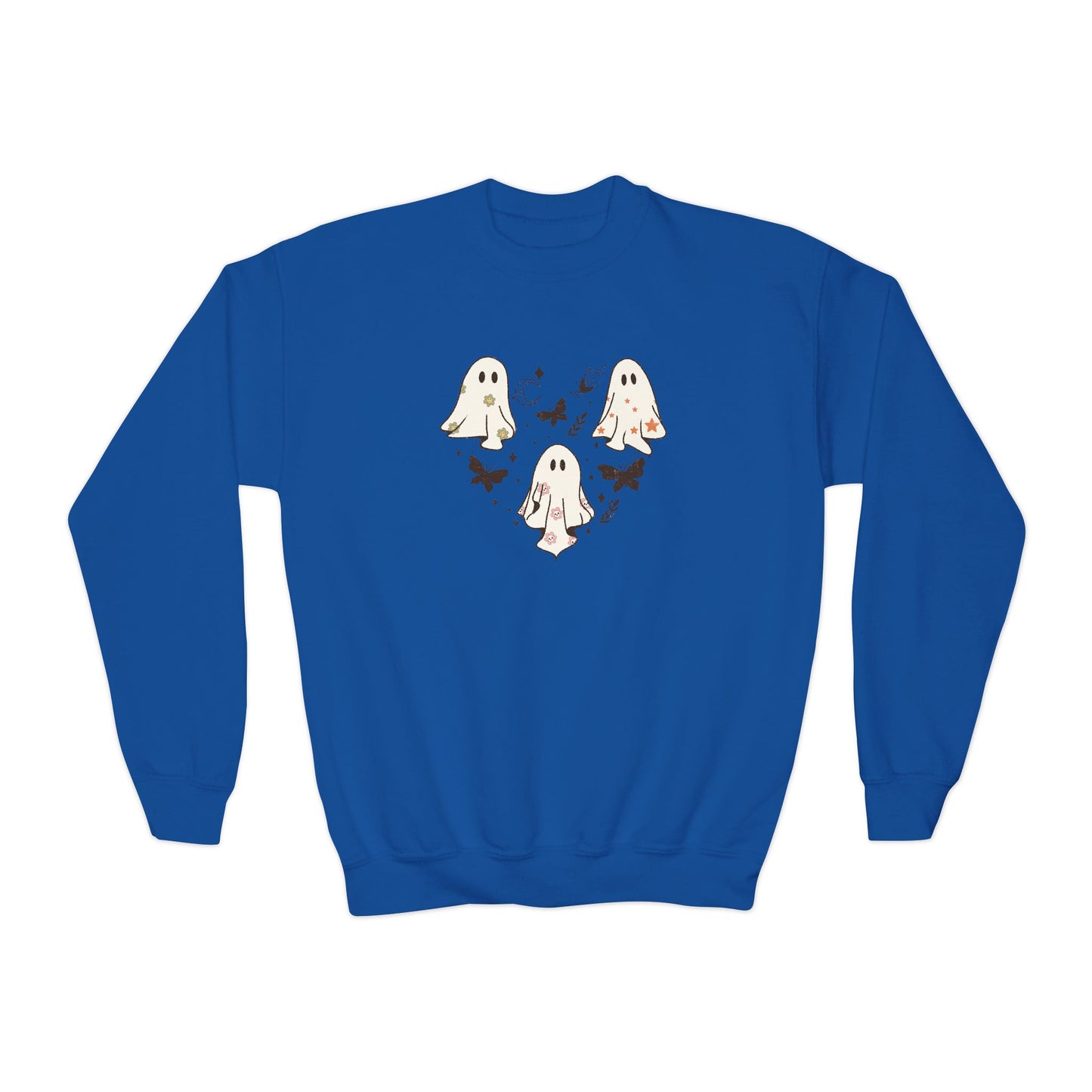 Ghostly Heart  Youth Crewneck Sweatshirt