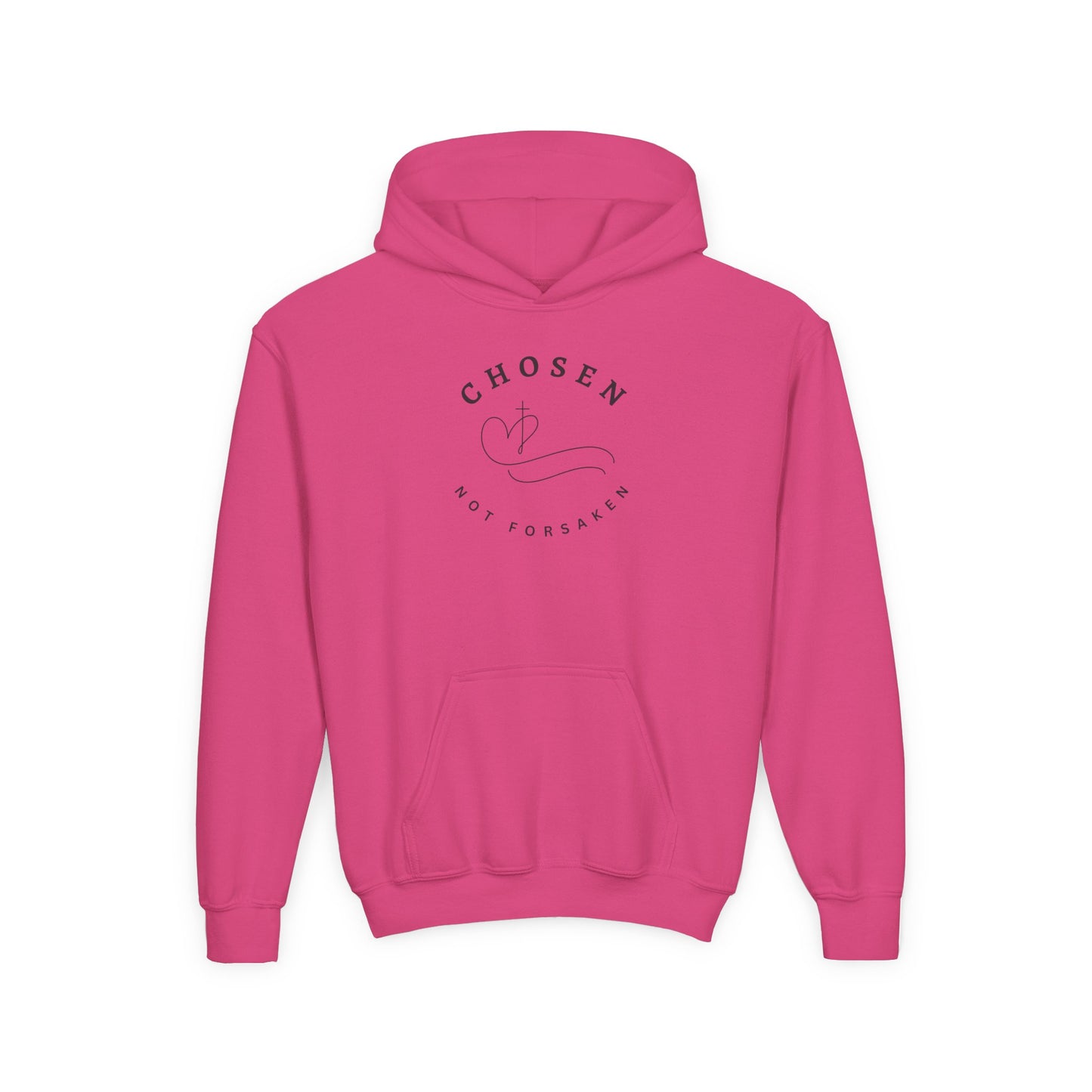 Chosen, Not Forsaken Youth Hooded Sweatshirt