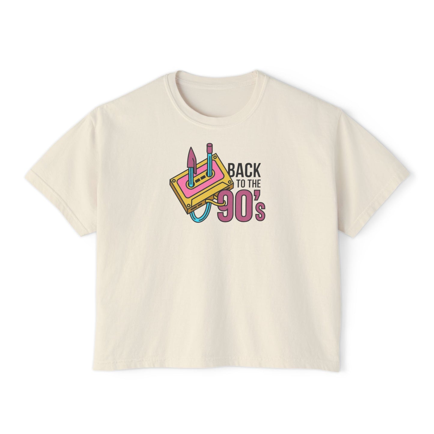 Back to the 90's Women's Boxy Tee