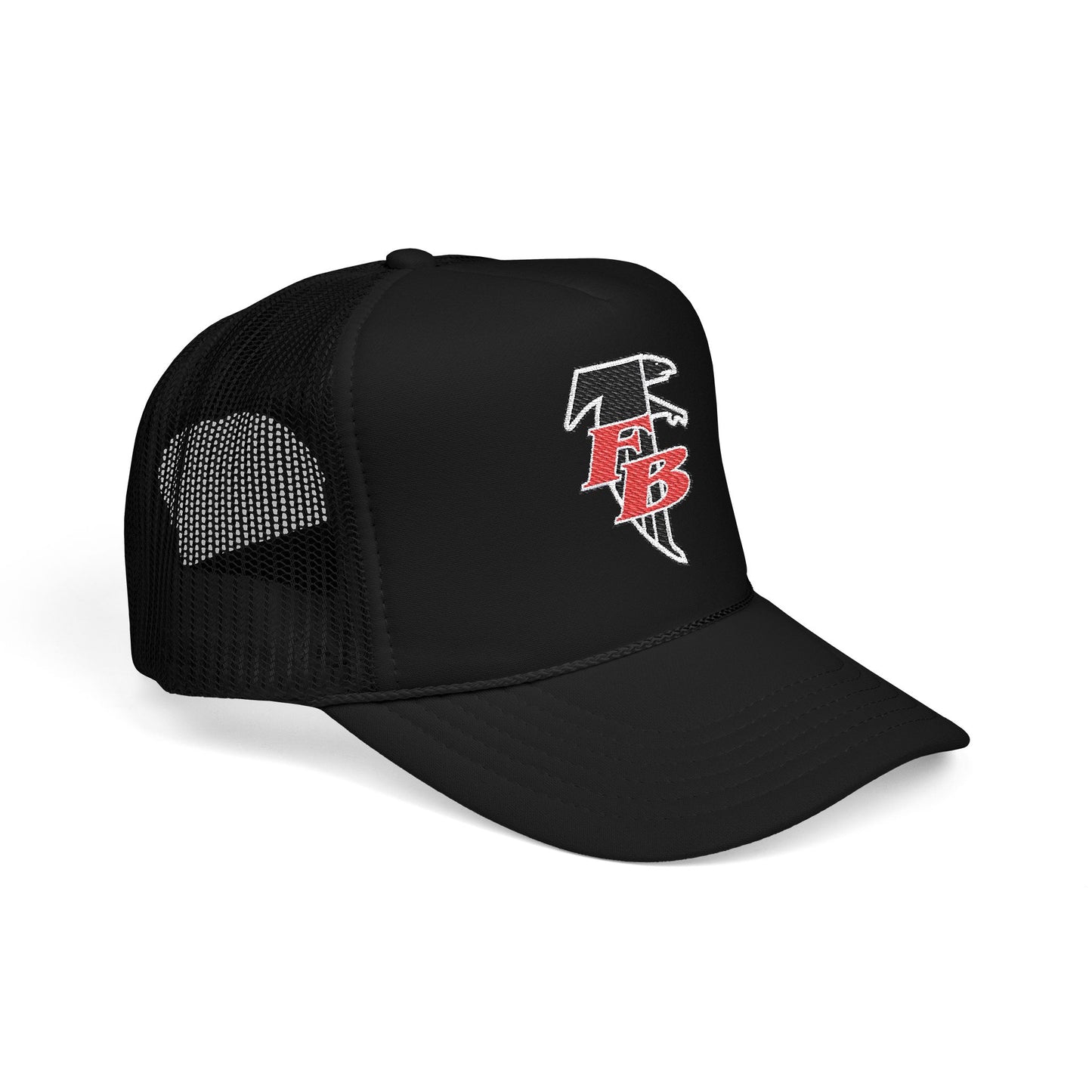 Embroidery Foam Trucker Hat, Sporty Casual Cap, Gift for Dad, Summer Style Hat, Outdoor Adventure Gear, Team Spirit Merchandise