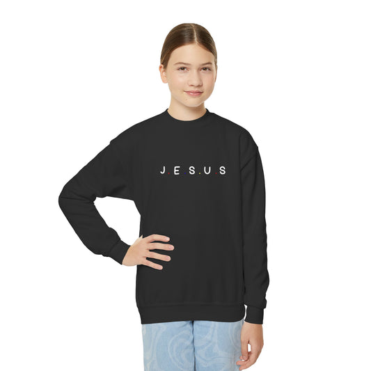 Jesus 'Friends' Youth Crewneck Sweatshirt