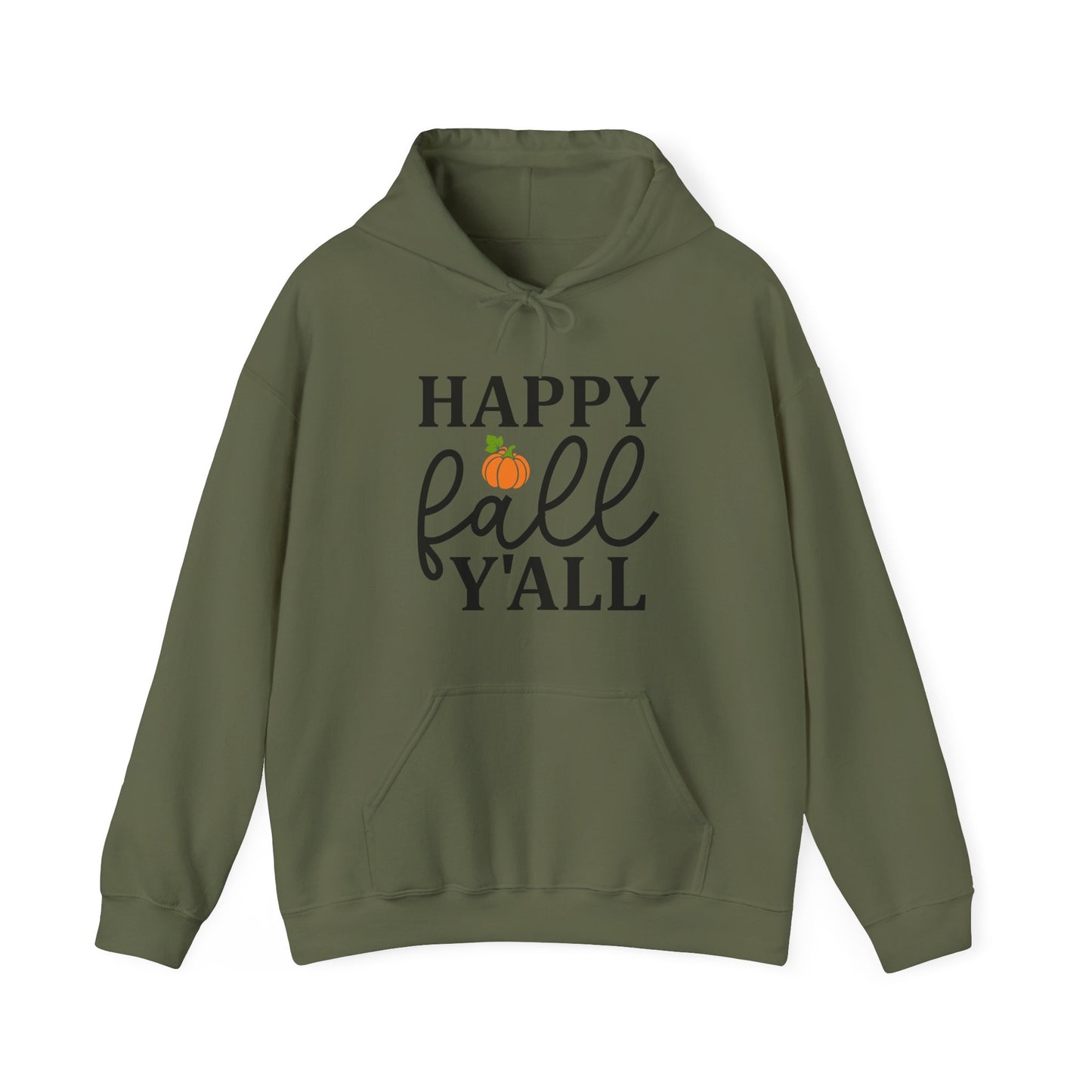 Happy Fall Y'all Hooded Sweatshirt