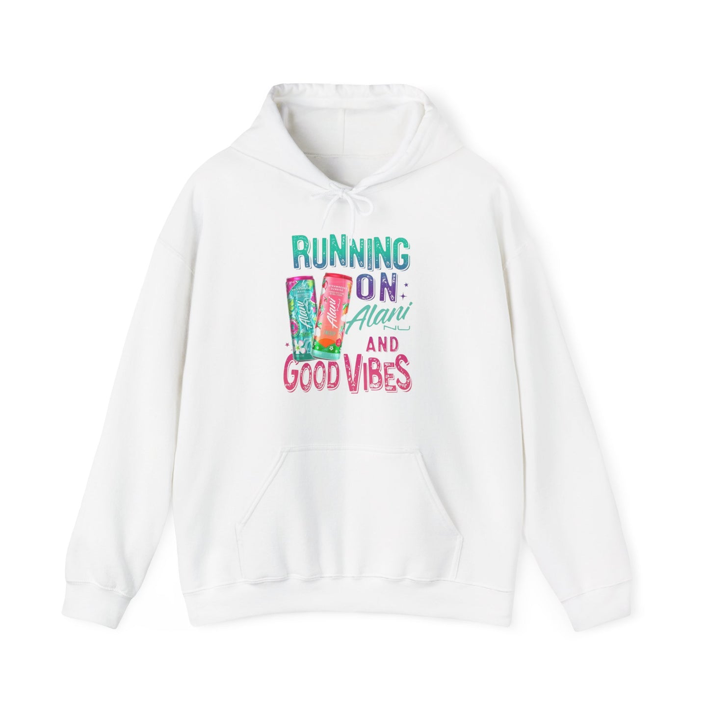 Running on Alani and Good Vibes Hoodie
