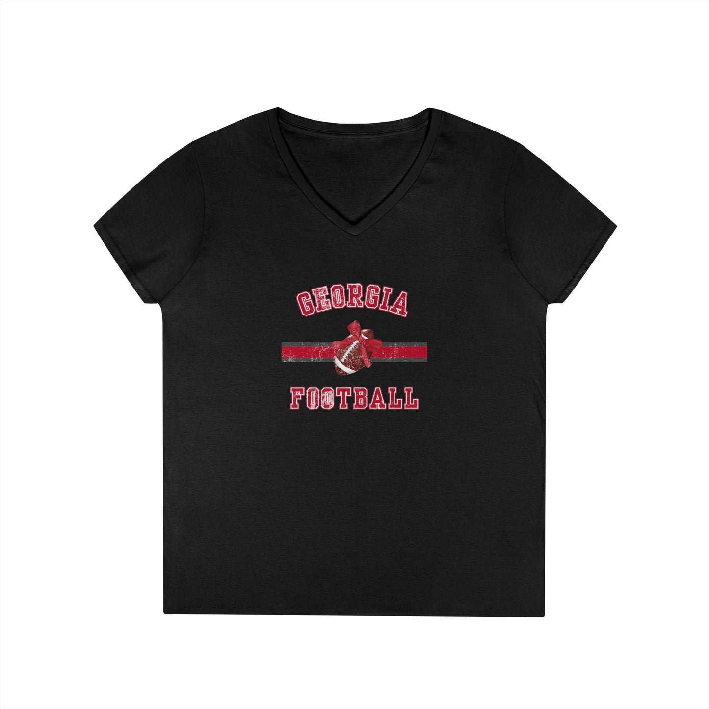 Georgia Football V-Neck T-Shirt