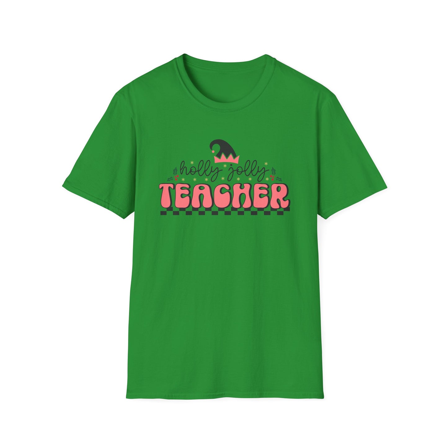 Holly Jolly Teacher T-Shirt