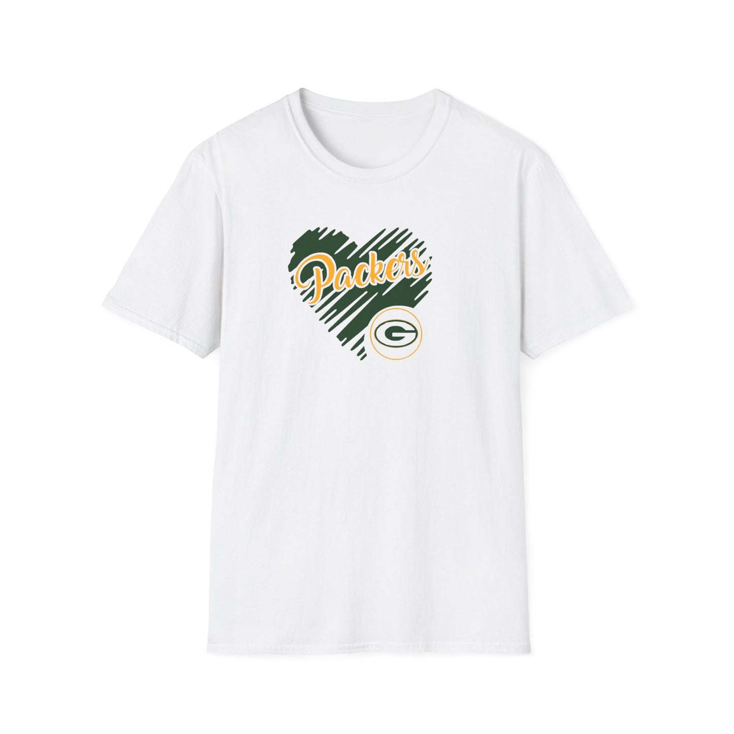 Green Bay Packers Heart Unisex T-Shirt