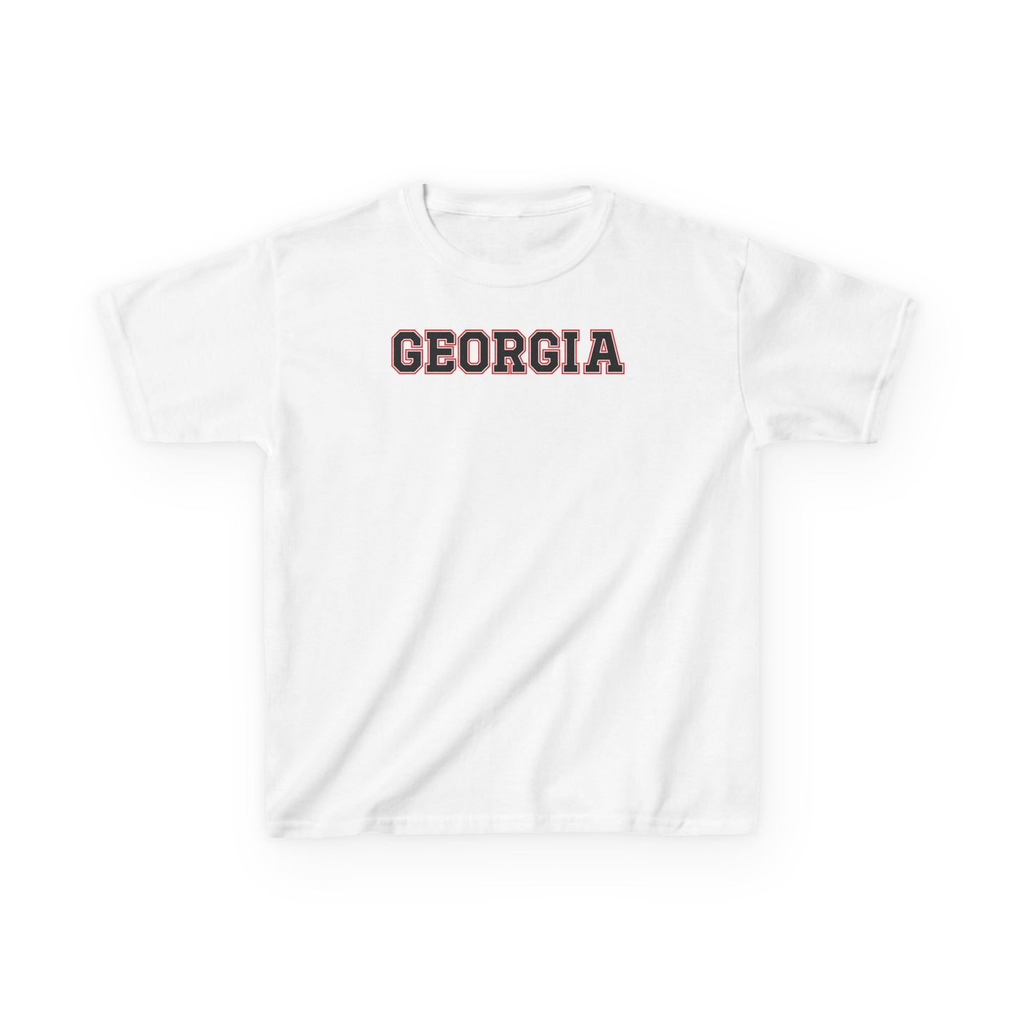 Glittery black Georgia Kids Tee
