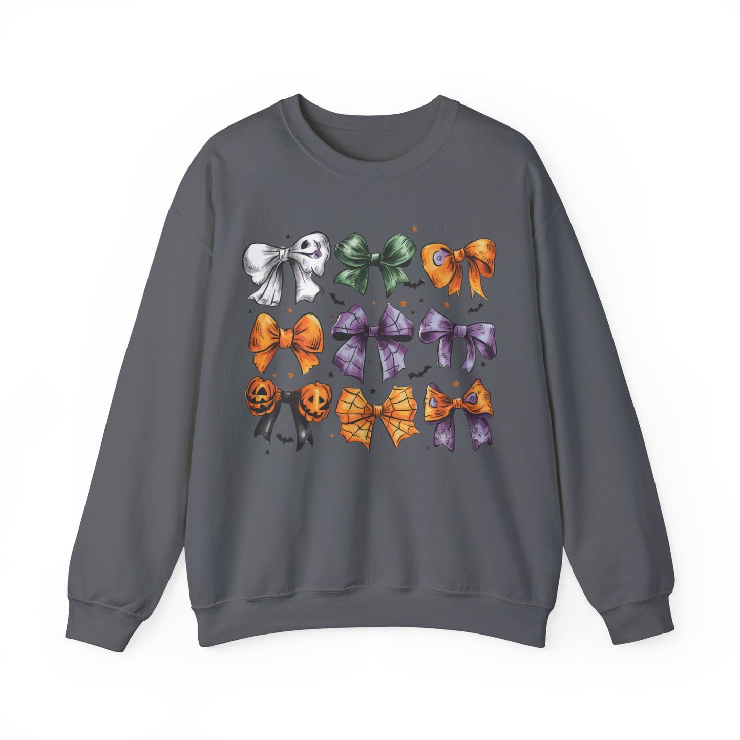 Halloween Bow Crewneck Sweatshirt