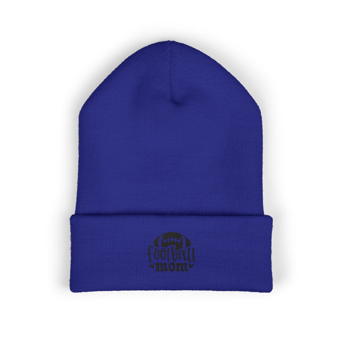 Football Mom Embroidered Beanie