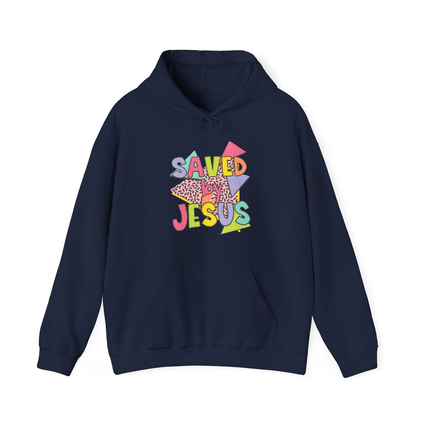 Retro Saved by Jesus Hoodie