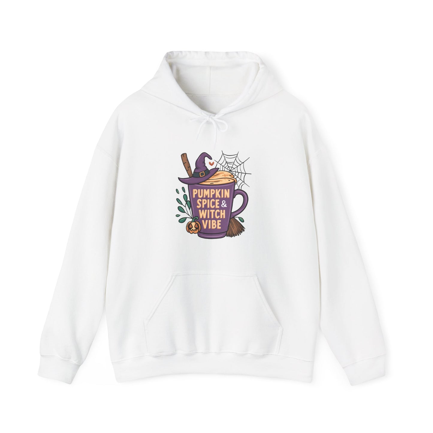 Pumpkin Spice & Witch Vibe Hoodie