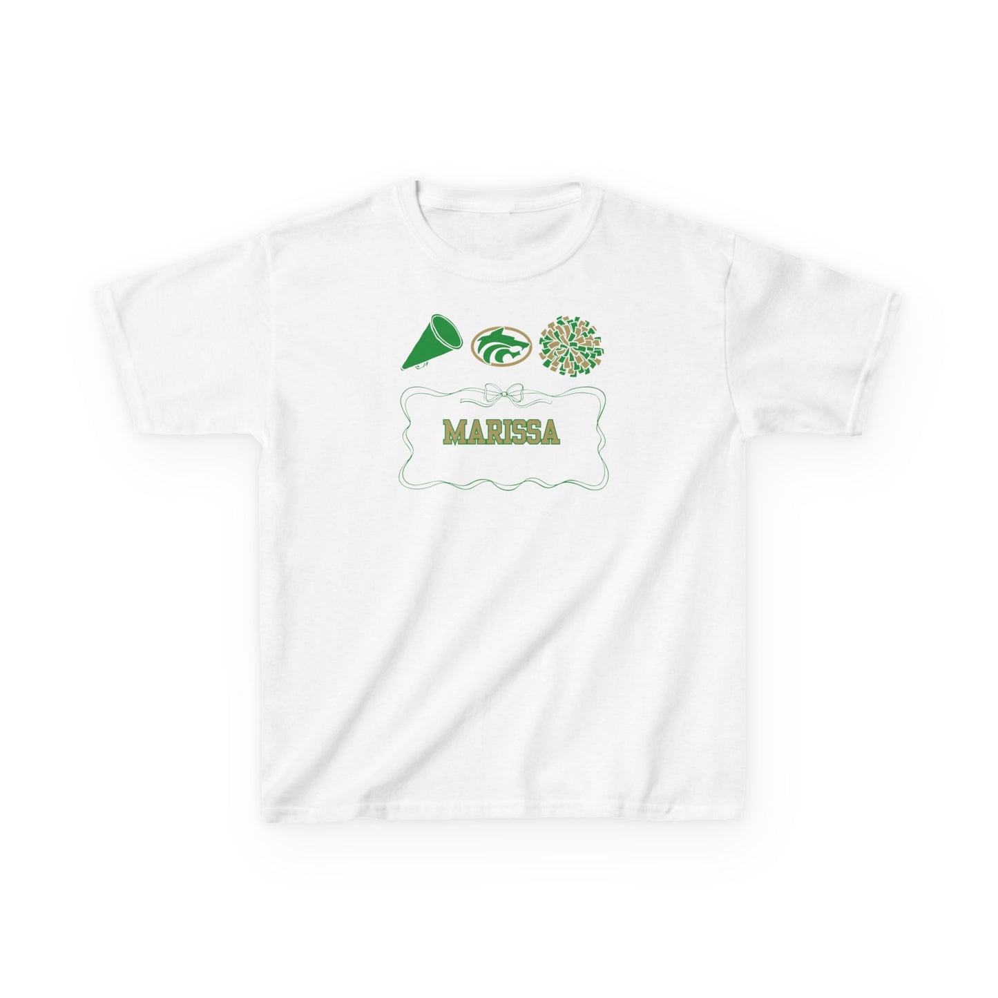 Personalized Kids Buford Cheerleading Tee