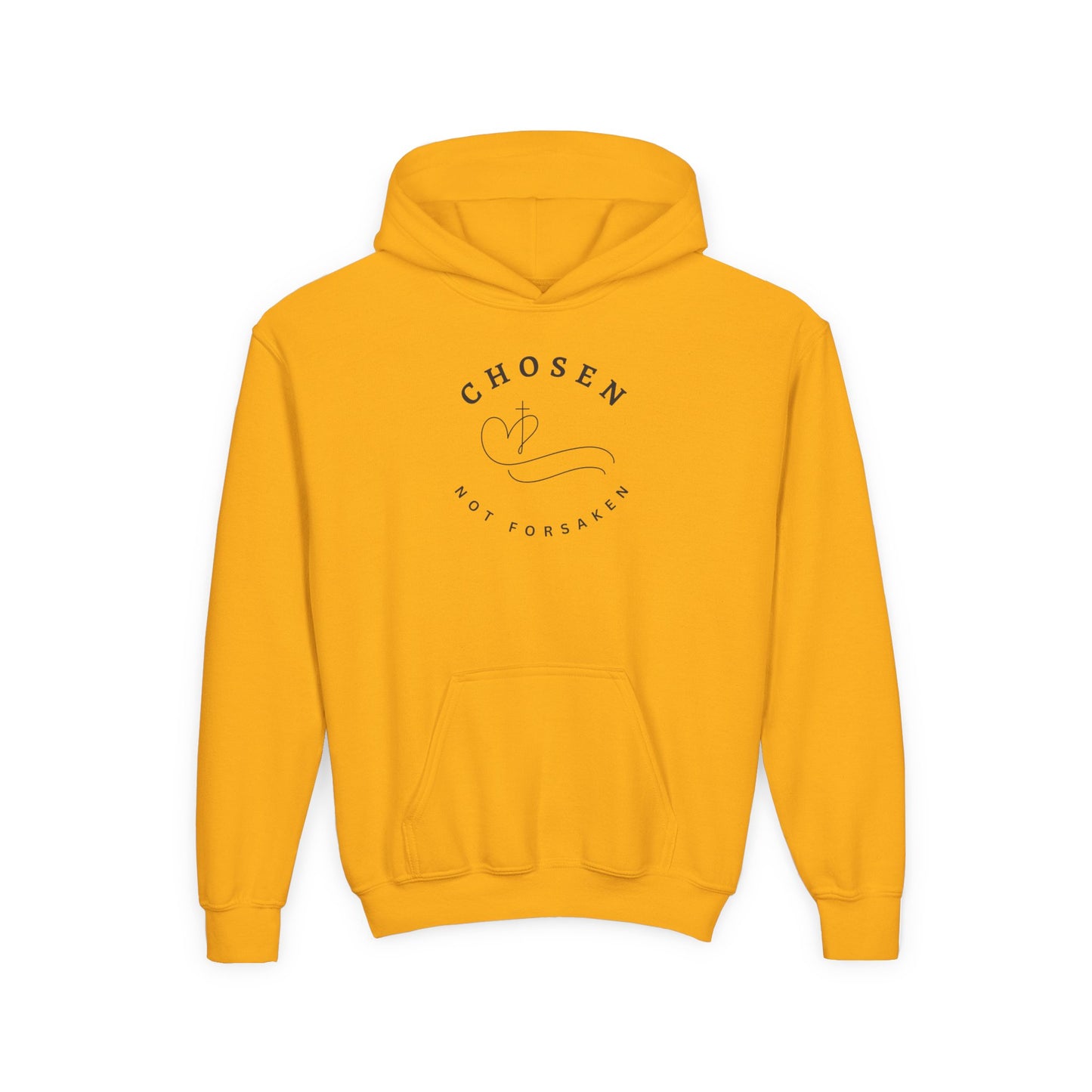 Chosen, Not Forsaken Youth Hooded Sweatshirt