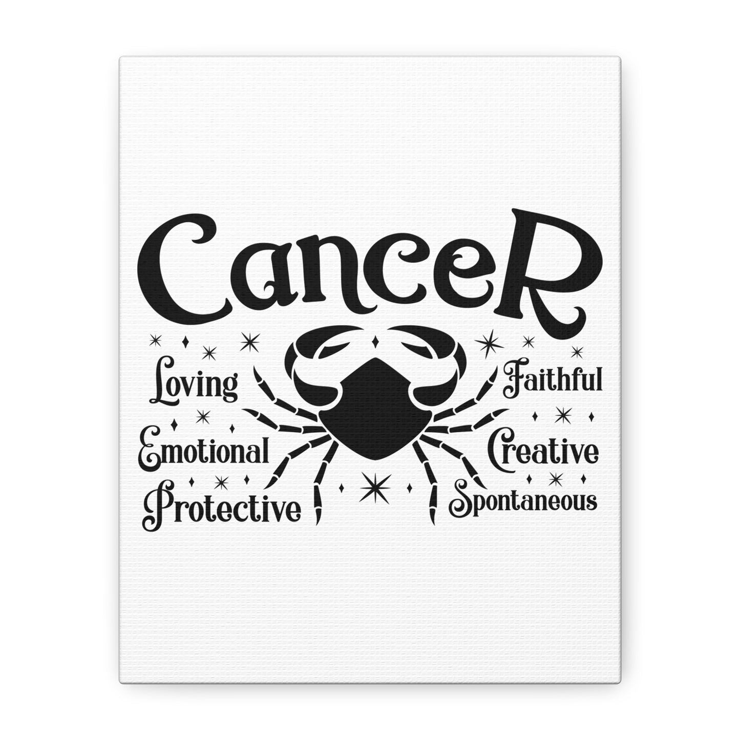 Cancer Canvas Wall Art