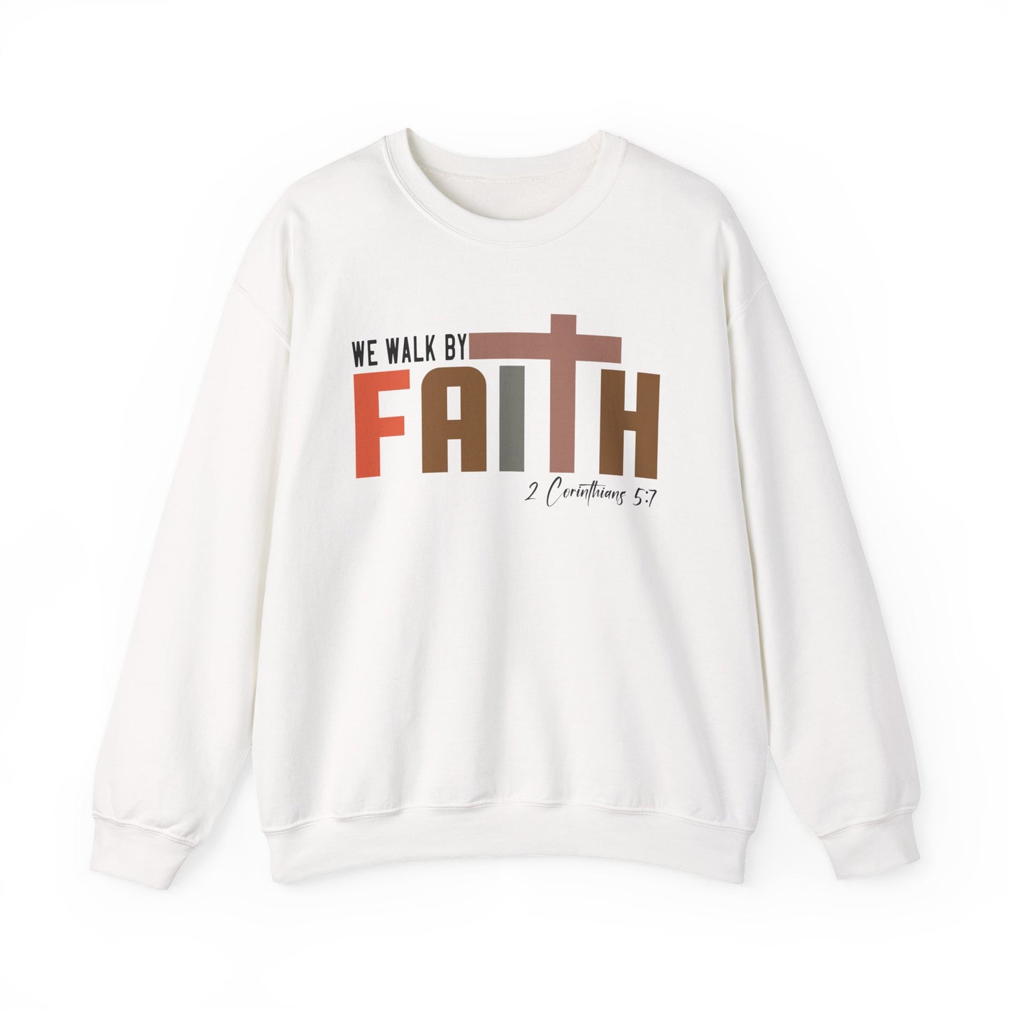 Walk by Faith Unisex Crewneck Sweatshirt