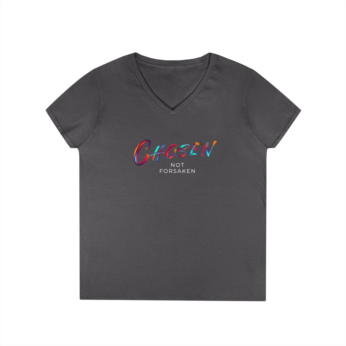 Chosen, Not Forsaken V-Neck T-Shirt