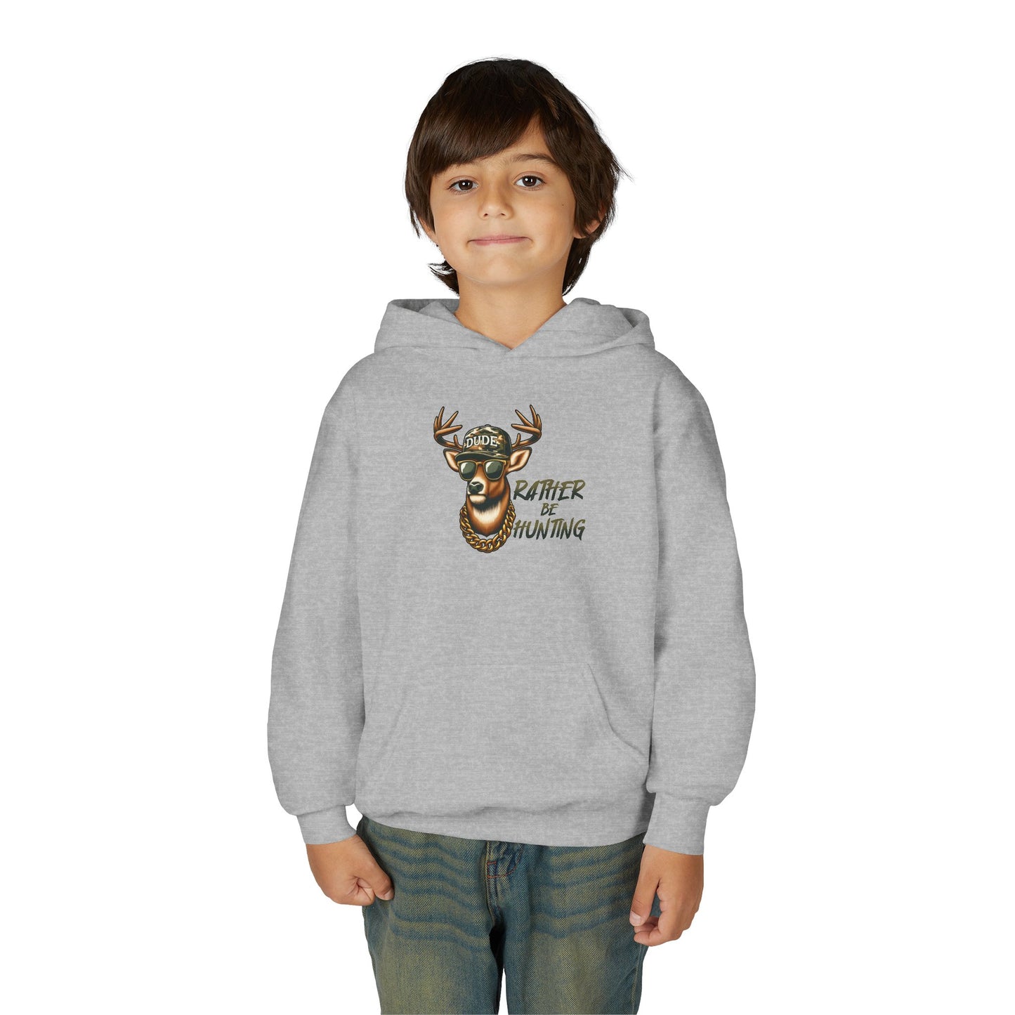 Rather Be Hunting Youth Hoodie