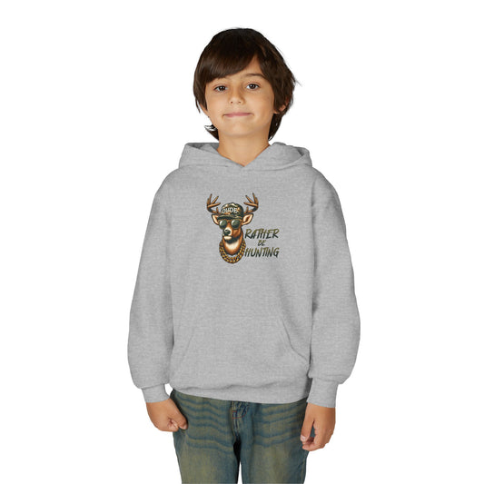 Rather Be Hunting Youth Hoodie