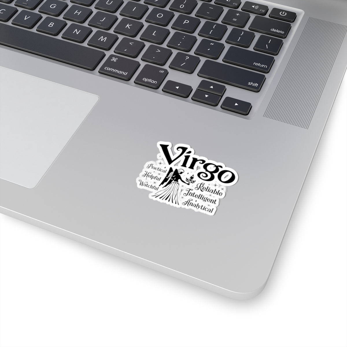 Virgo Zodiac Kiss-Cut Sticker