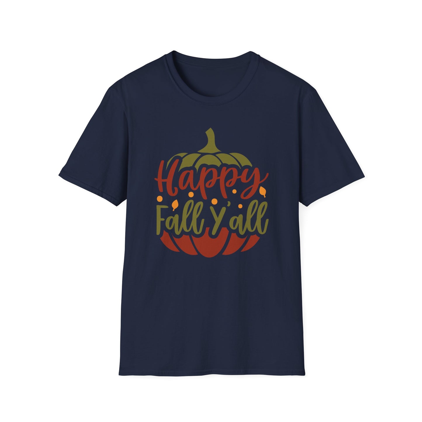 Happy Fall Y'all Pumpkin T-Shirt