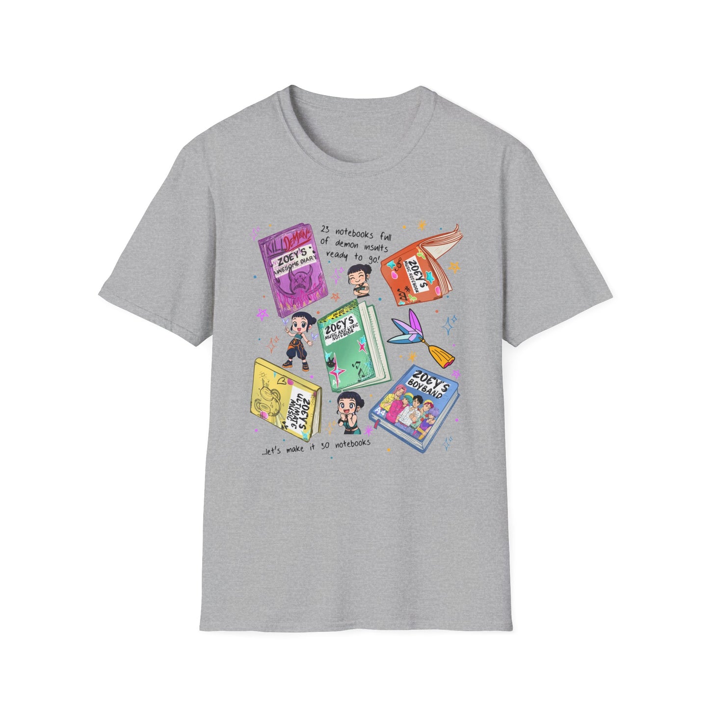K-Pop Zoe's Books T-Shirt