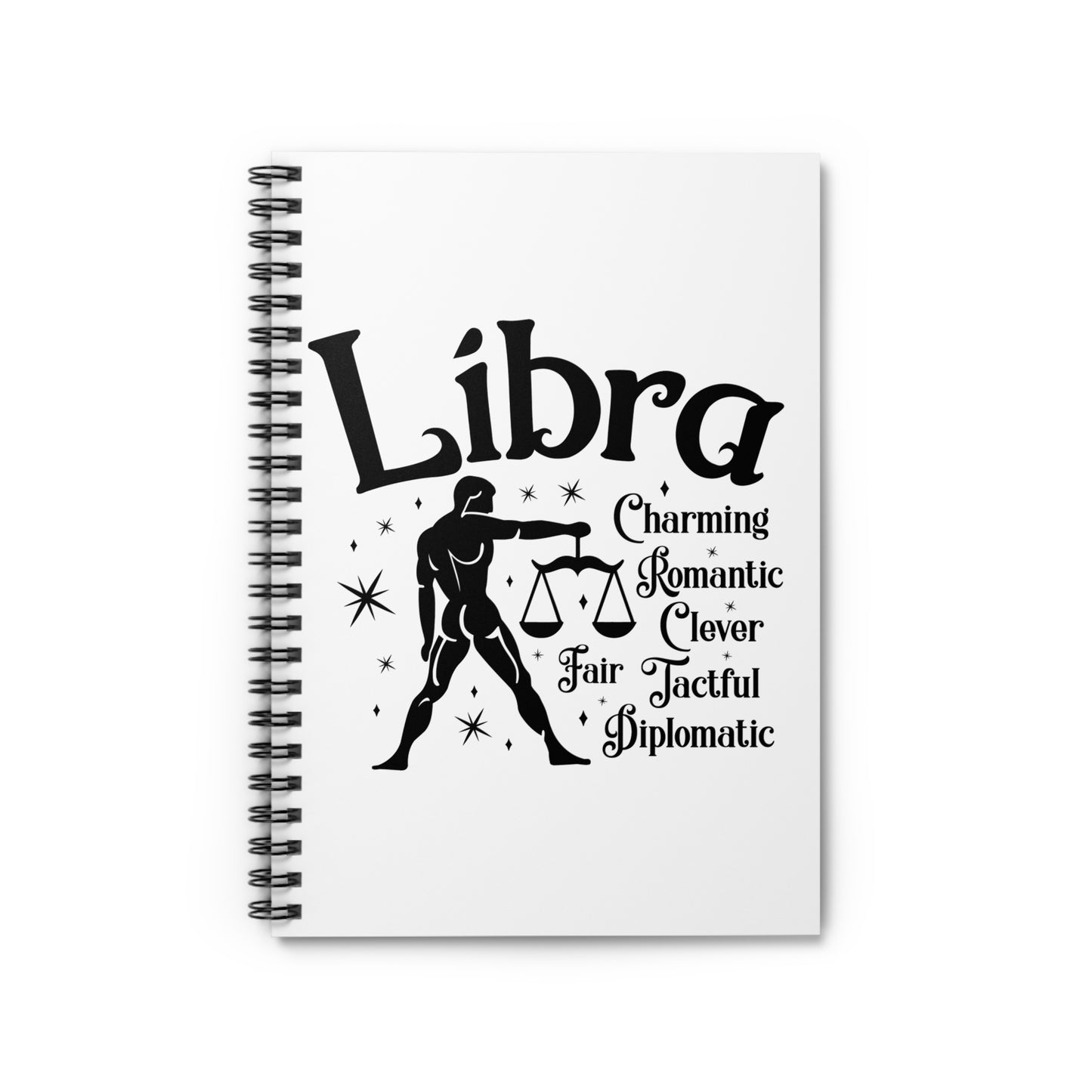 Libra Spiral Notebook