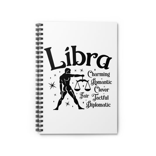 Libra Spiral Notebook