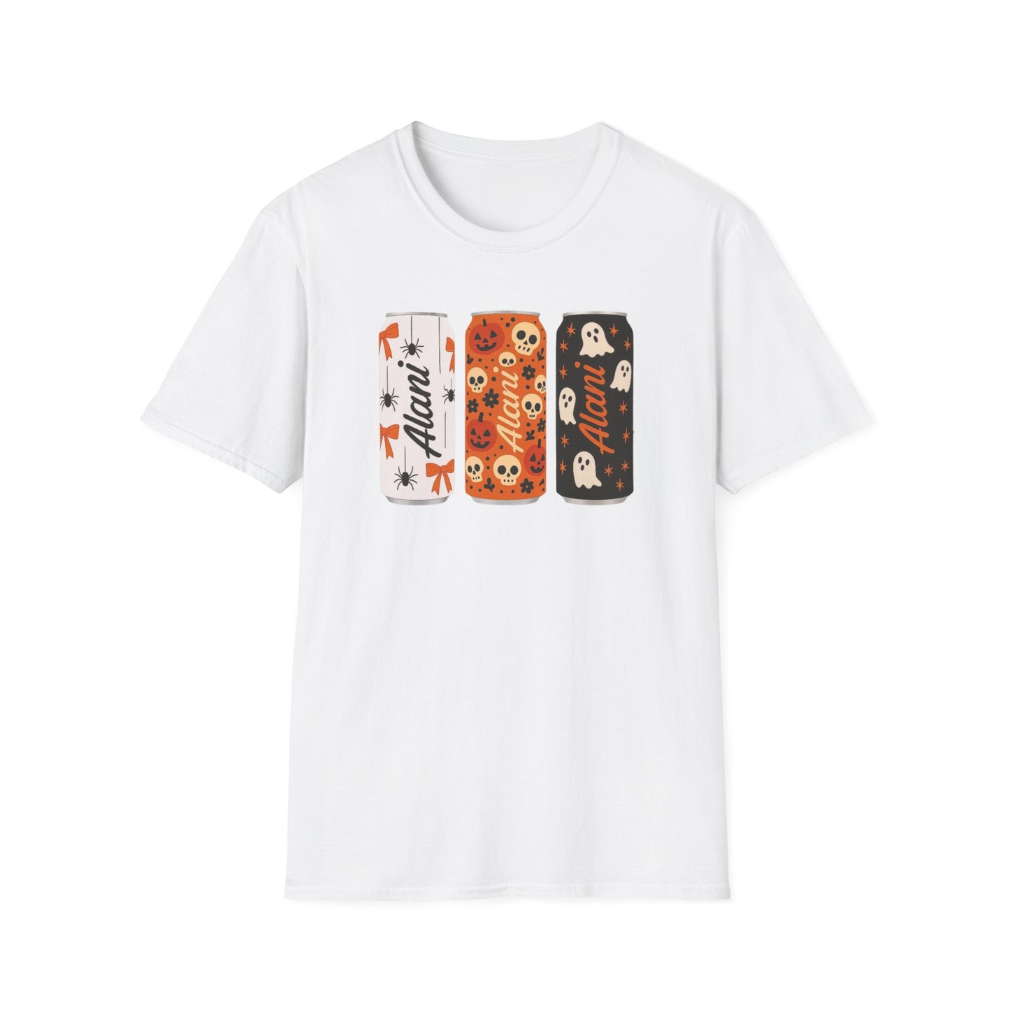 Halloween Alani Cans Unisex Softstyle T-Shirt